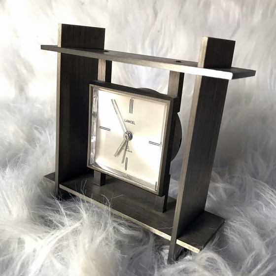 Image 1 of Vintage Clock - Alarm Clock - Lancel - Space Age - 1970