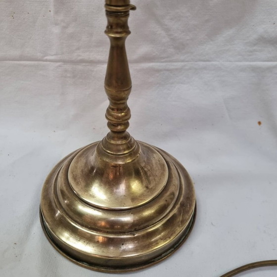 Image 1 of Lampe De Bureau Laiton Doré