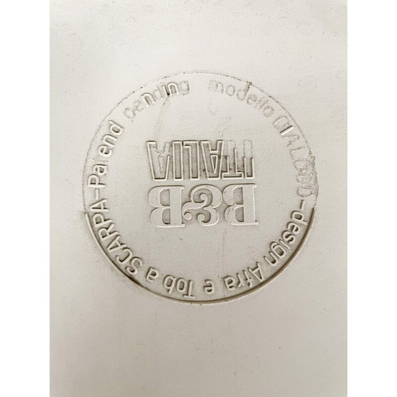 Image 1 of Sedie vintage in pelle "Dialogo" di Tobia e Afra Scarpa per B and B, Italia