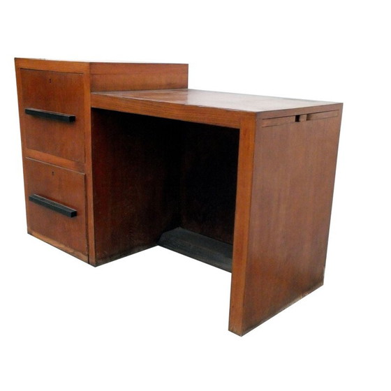 Image 1 of Vintage art deco writing desk, Italy 1930