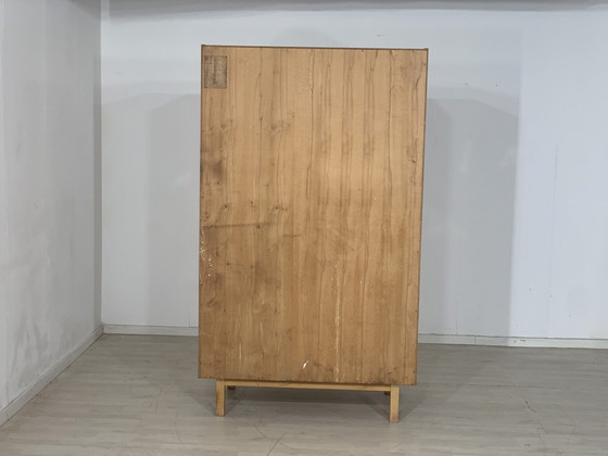 Image 1 of Mid Century hellerau armoire armoire à linge armoire vintage garde-robe