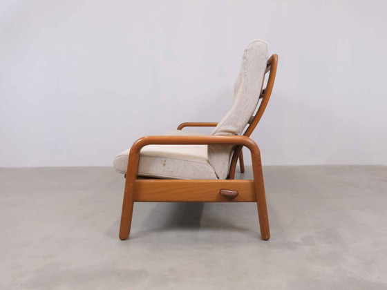 Image 1 of Vintage Midcentury Sofa 3-Seater Teak Danish