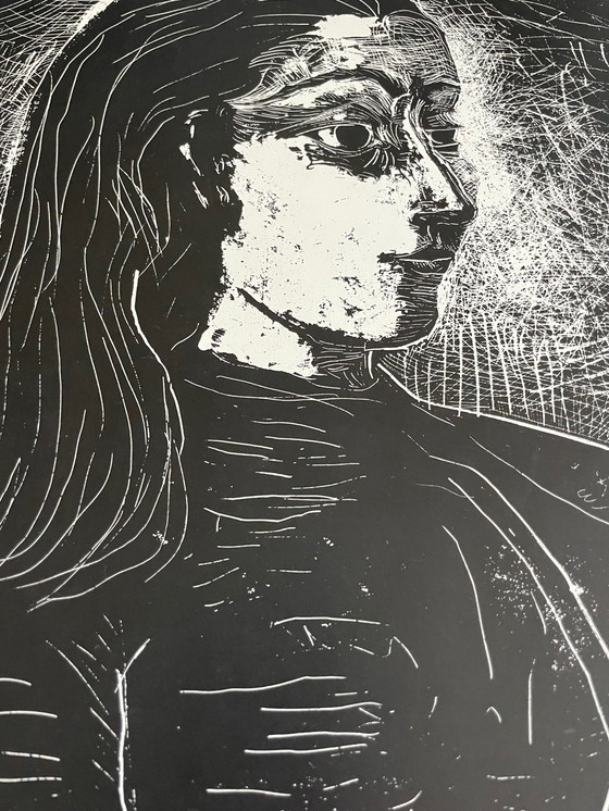 Image 1 of Pablo Picasso (1881-1973), Negozio di mobili Helberger Francoforte, 1981, Stampa Hornberger, Maulburg