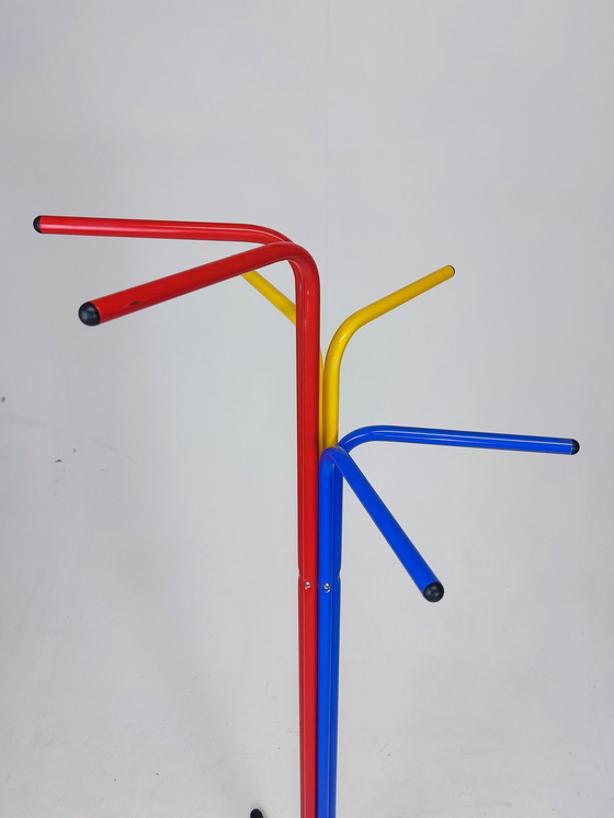 Image 1 of Kapstok in stile vintage Memphis