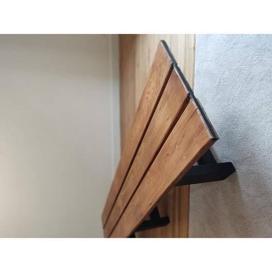 Image 1 of Vintage pine wood bench, 1950