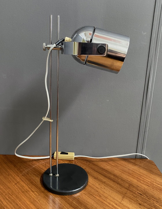 Image 1 of Chrome Table Lamp By Stanislav Indra 1960S