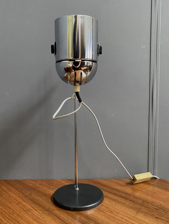 Image 1 of Chrome Table Lamp By Stanislav Indra 1960S