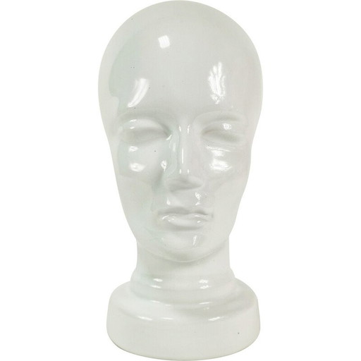 Testa in ceramica d'epoca, Germania 1970