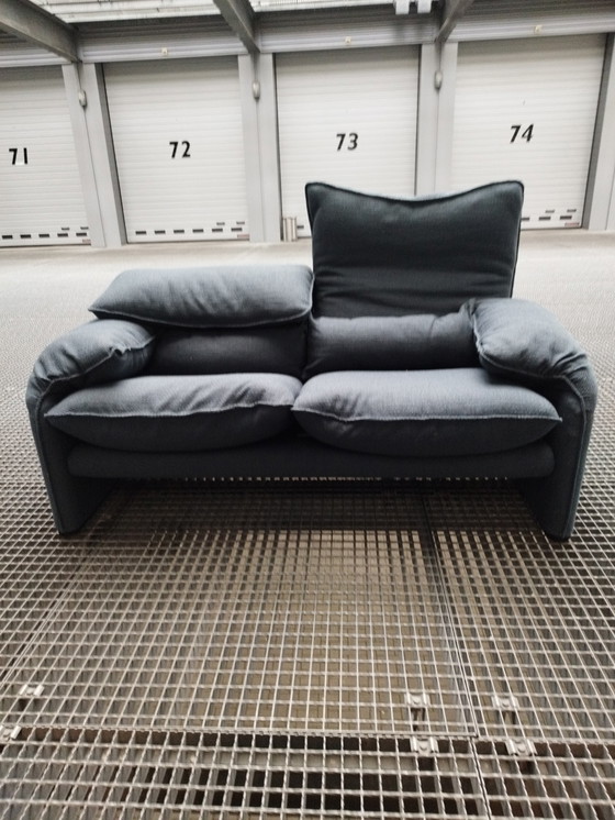 Image 1 of Cassina Maralunga 40 2 seater sofa reupholstered