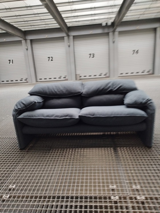 Image 1 of Cassina Maralunga 40 2 seater sofa reupholstered