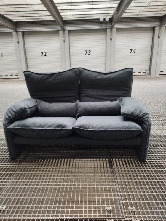 Image 1 of Cassina Maralunga 40 2 seater sofa reupholstered