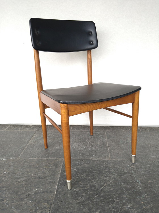 Image 1 of dining chair with metal legs