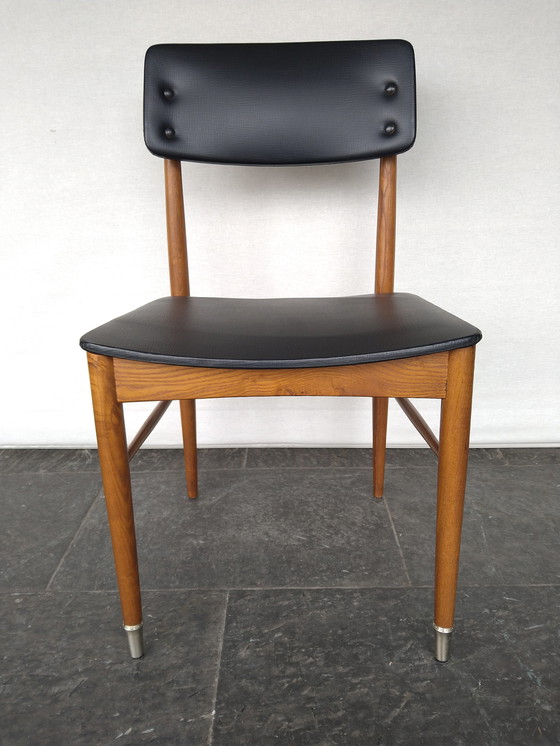 Image 1 of dining chair with metal legs