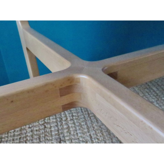 Image 1 of Vintage coffee table in solid maple, Denmark 1990