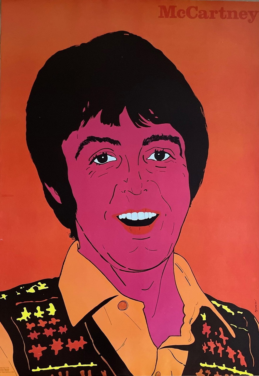 パ*ン様 【激レア】PAUL IS COOL - PAUL McCARTNEY A.Pagowski, Paul Mccartney, Poster No. P-122, Agpol | €160 | Whoppah