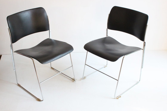 Image 1 of Howe 40/4 chairs by David Rowland, set of two