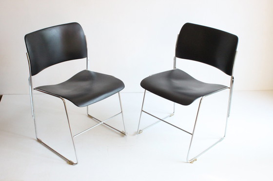 Image 1 of Howe 40/4 chairs by David Rowland, set of two