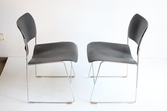 Image 1 of Howe 40/4 chairs by David Rowland, set of two