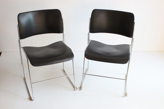 Image 1 of Chaises Howe 40/4 par David Rowland, ensemble de deux