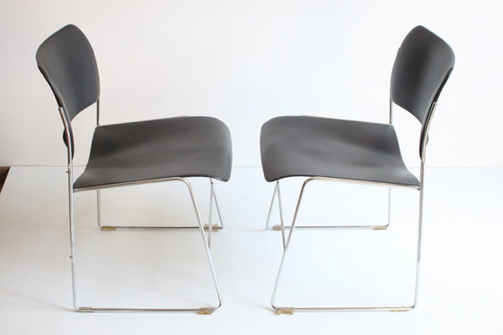 Image 1 of Howe 40/4 chairs by David Rowland, set of two