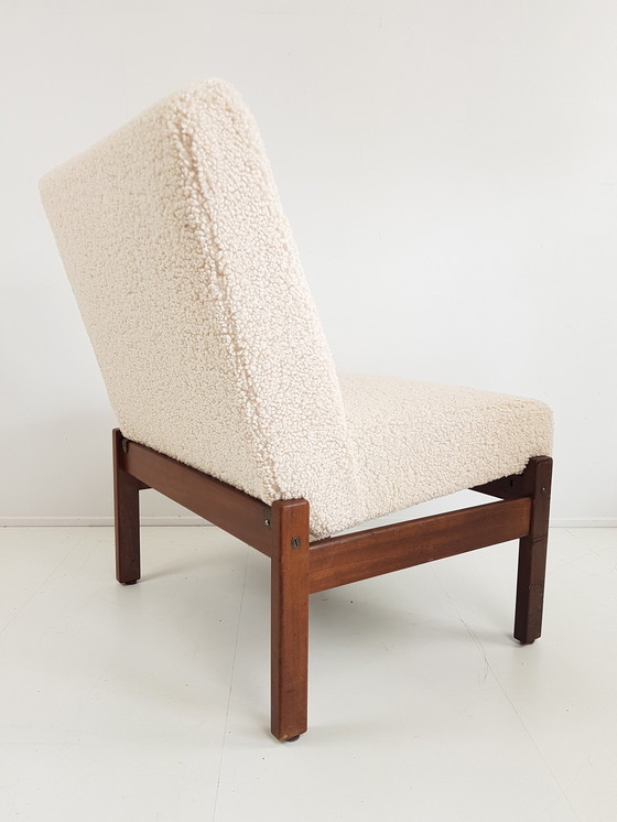 Image 1 of FU04 Yngve Ekström per Pastoe poltrona vintage in teak teddy 