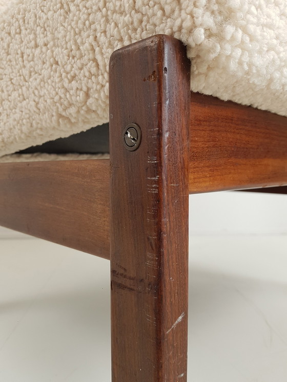 Image 1 of FU04 Yngve Ekström per Pastoe poltrona vintage in teak teddy 