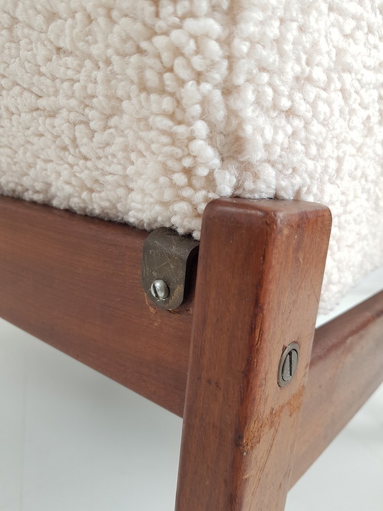 Image 1 of FU04 Yngve Ekström per Pastoe poltrona vintage in teak teddy 