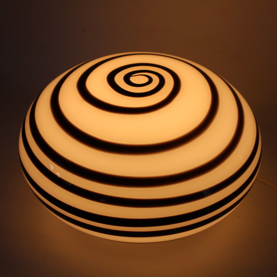 Image 1 of Eglo Swirl Glas Zebra Lampe