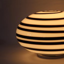 Eglo Swirl Glas Zebra Lampe