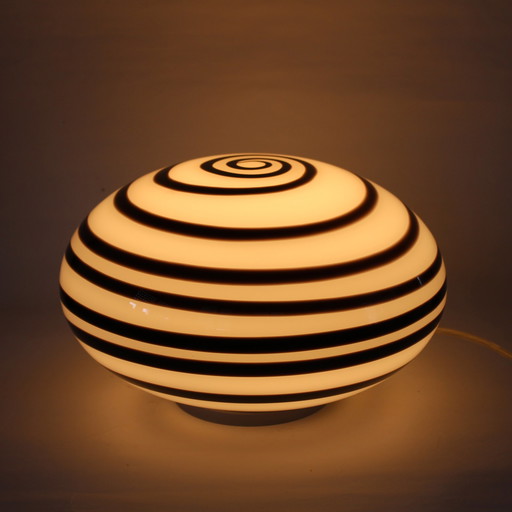 Eglo Swirl Glas Zebra Lampe