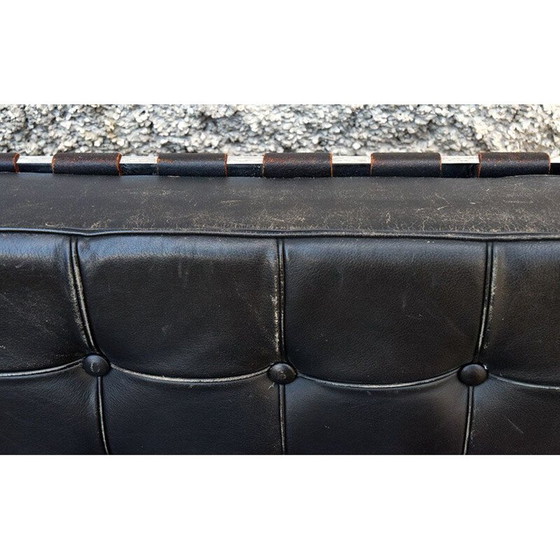 Image 1 of Coppia di poltrone vintage in pelle F 60 di Karl Erik-Ekselius, 1960