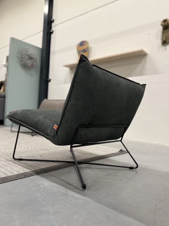 Image 1 of Poltrona Earl di Jess Design in pelle Brutero 