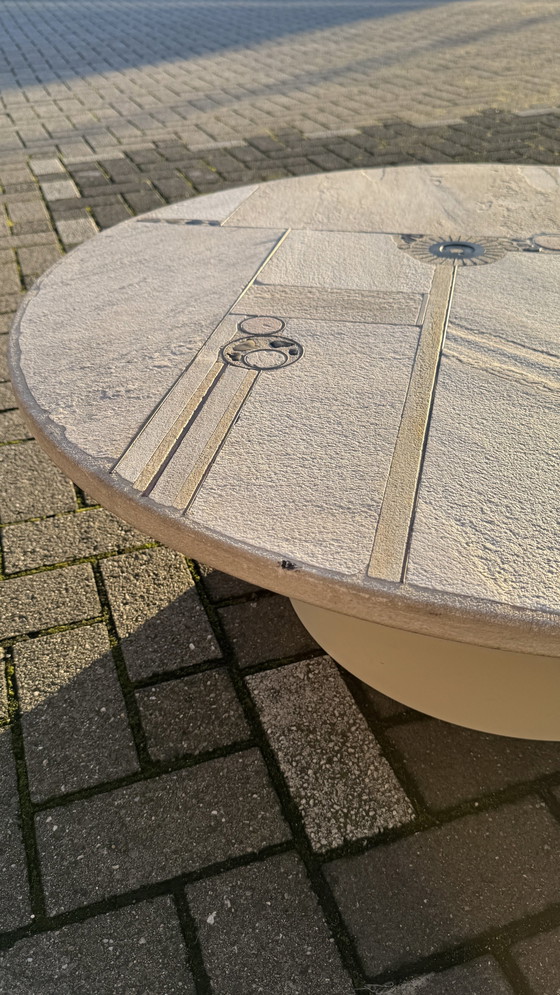 Image 1 of Paul Kingma Beige Coffee Table