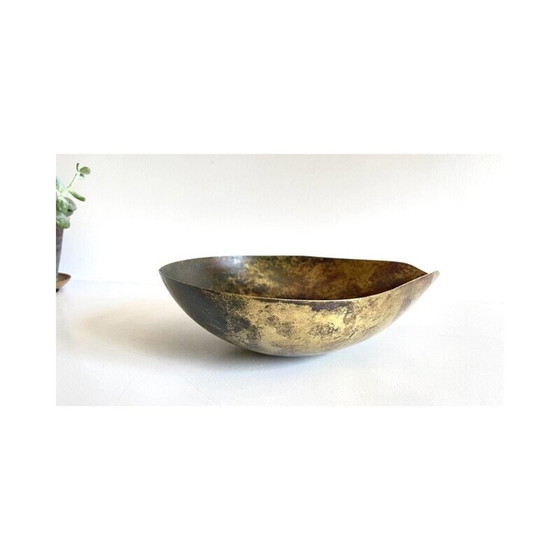 Image 1 of Vintage brass fruit bowl drop