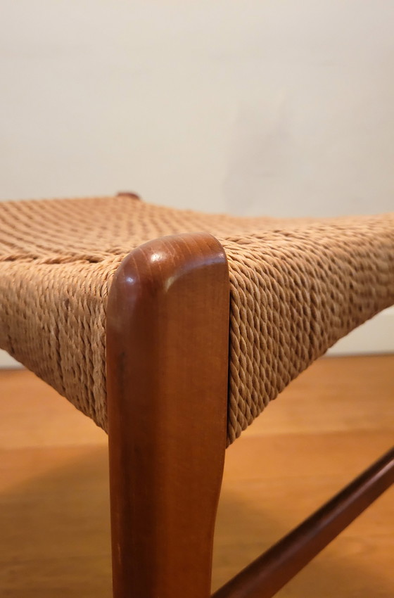 Image 1 of Danish Stool By Arne Wahl Iversen For Glyngøre Stolefabrik