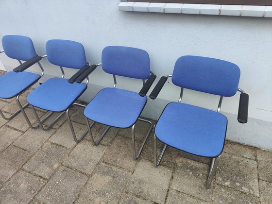 Image 1 of 4 X Gispen 1125 Chairs