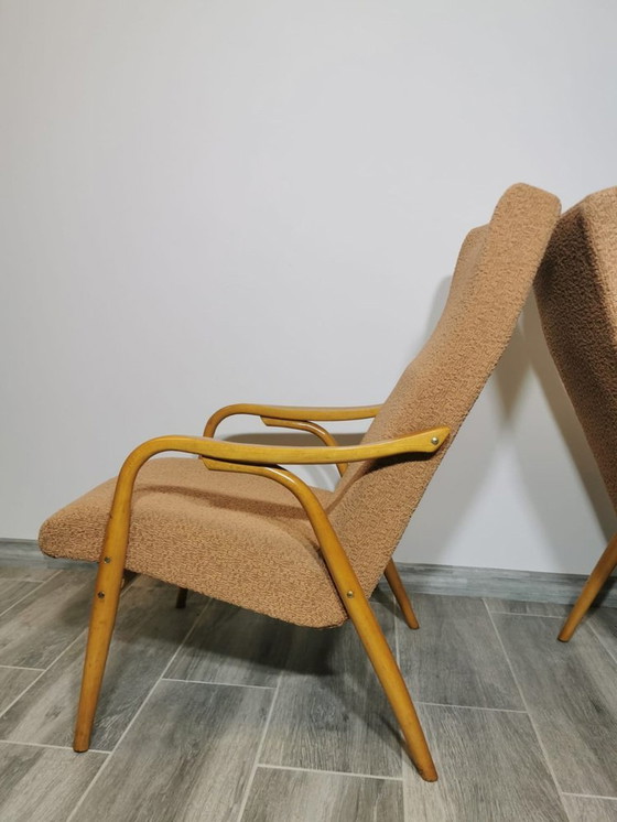 Image 1 of Lounge Chairs By Antonin Suman For Ton