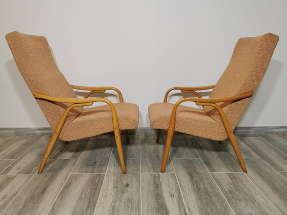 Image 1 of Lounge Chairs By Antonin Suman For Ton