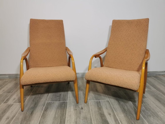 Image 1 of Lounge Chairs By Antonin Suman For Ton