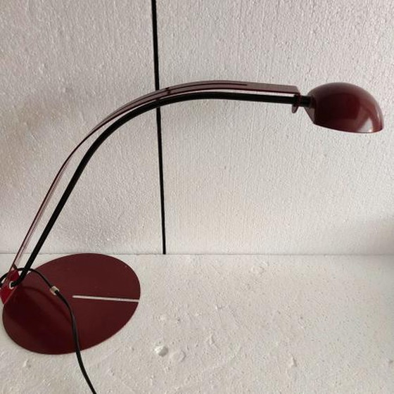 Image 1 of Herda Holland - Dutch design - model B1412 - halogen - Bordeaux table lamp