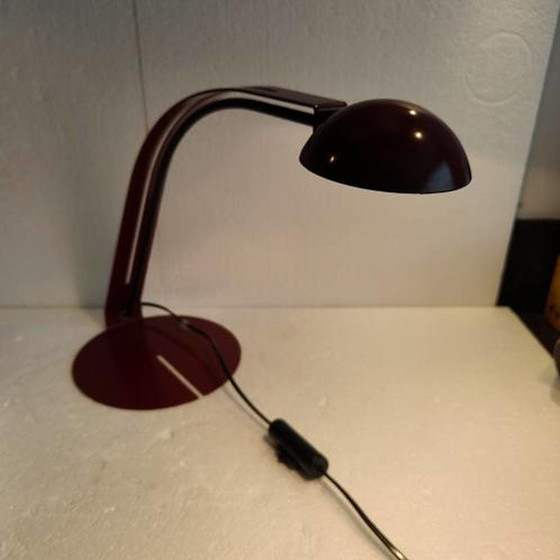 Image 1 of Herda Holland - Dutch design - model B1412 - halogen - Bordeaux table lamp