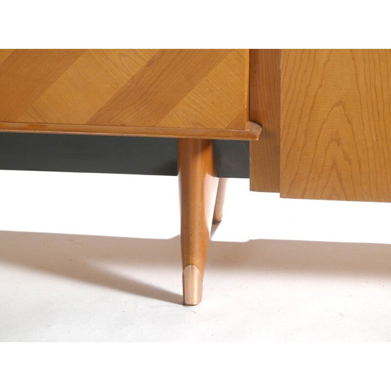 Image 1 of Vintage cherry wood sideboard, France 1950