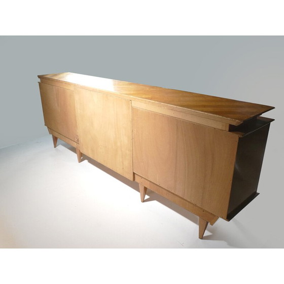 Image 1 of Vintage cherry wood sideboard, France 1950