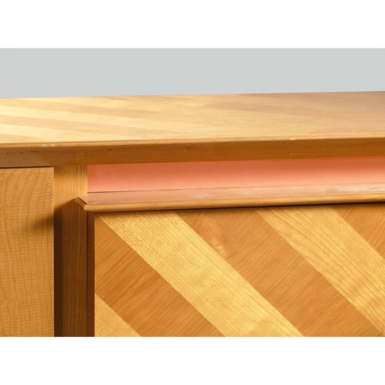 Image 1 of Vintage cherry wood sideboard, France 1950