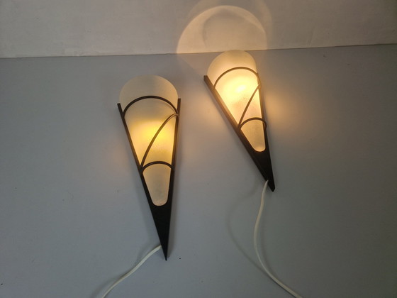 Image 1 of A Pair of Vintage Wall Lights