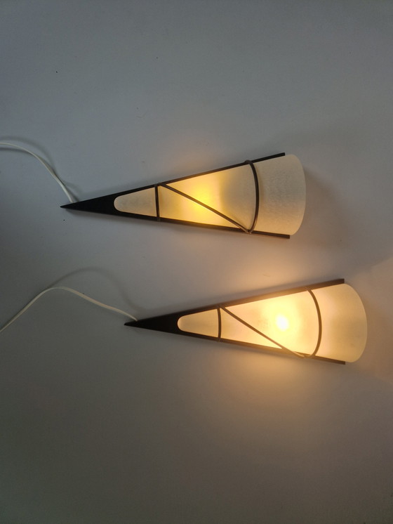 Image 1 of A Pair of Vintage Wall Lights