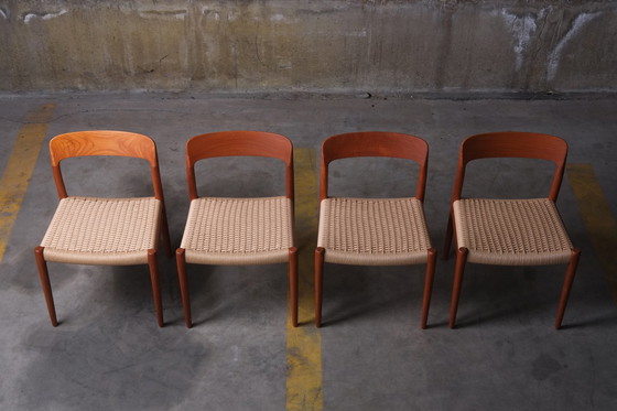 Image 1 of Niels O. Møller - Model 75 dining room chairs