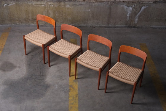 Image 1 of Niels O. Møller - Model 75 dining room chairs