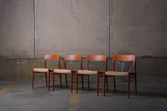 Image 1 of Niels O. Møller - Model 75 dining room chairs