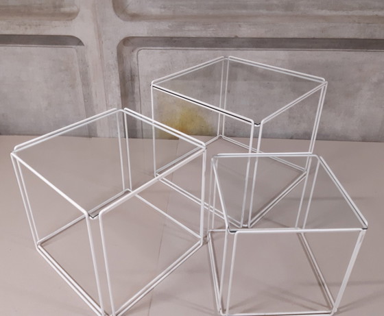 Image 1 of Max Sauze Nesting Tables Isocele